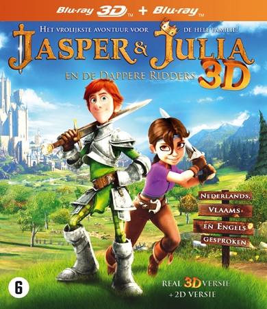 Jasper & Julia en de Dappere Ridders (Blu-ray)