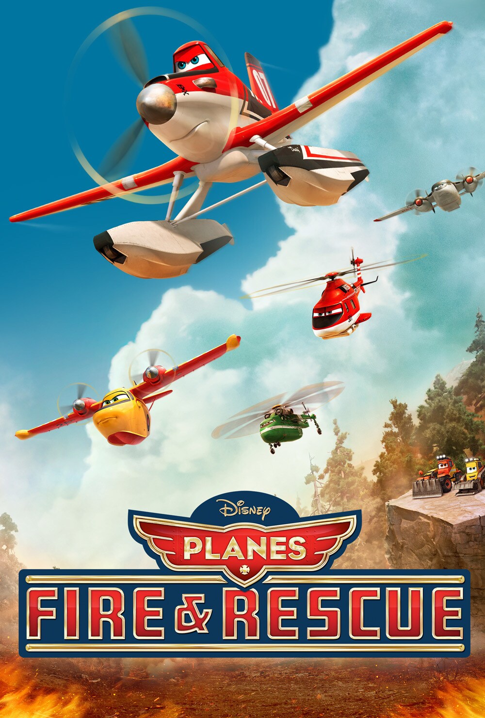 Planes: Fire & Rescue / Redden & Blussen (Streaming)
