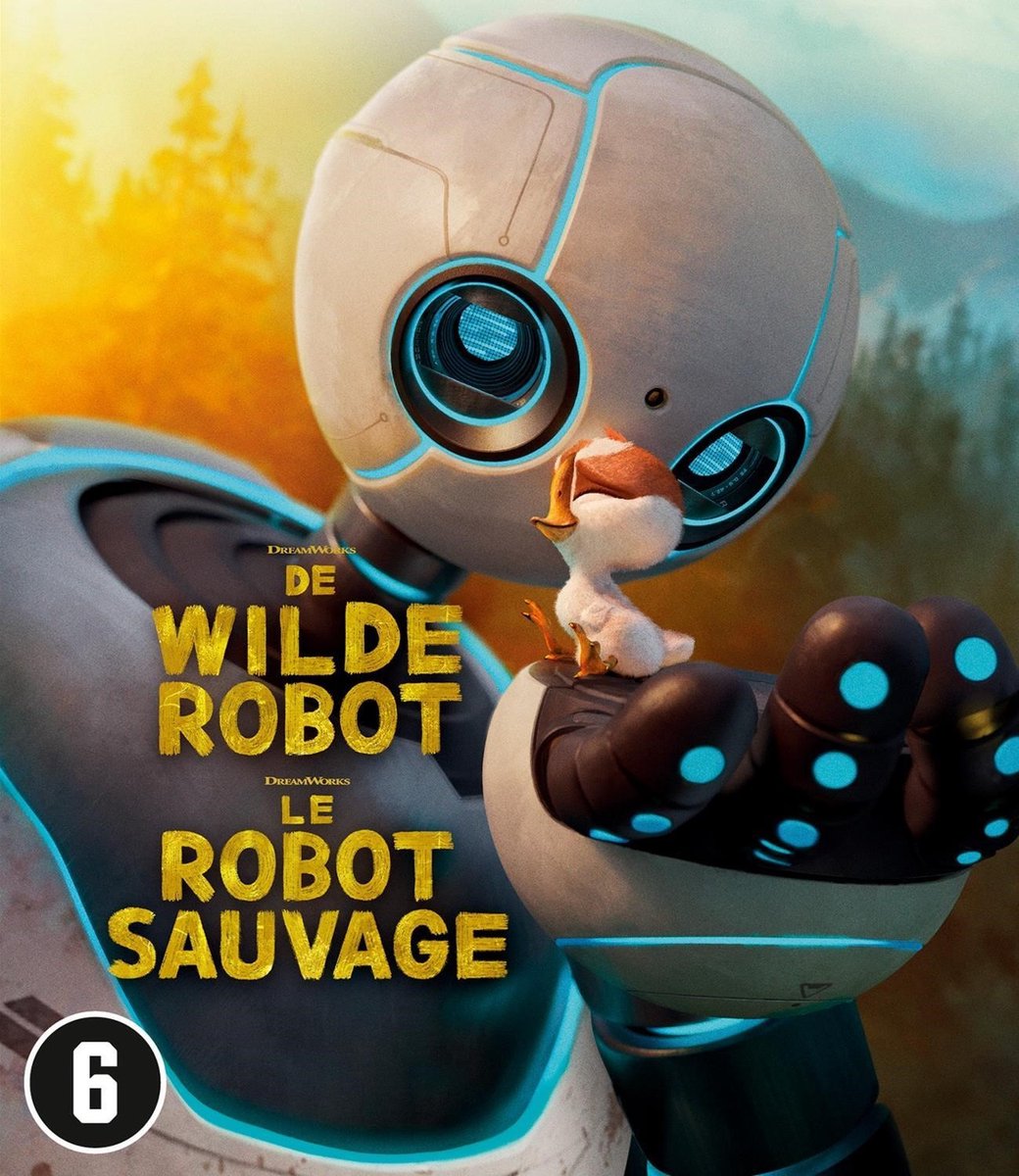 Wild Robot, The (De Wilde Robot) (Blu-ray)