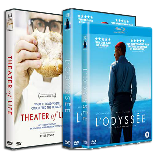 L'ODYSSEE en THEATRE OF LIFE zijn vanaf 12 april verkrijgbaar op DVD, BD en VOD