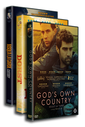 Drie films vanaf 18 juli op DVD via Septemberfilm, incl. God's Own Country en Dorst