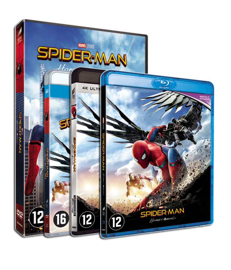 Spider-Man: Homecoming - vanaf 15 november op DVD, Blu-ray en UHD, nu via digital download