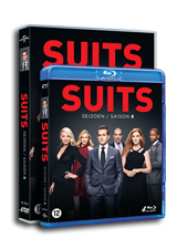 Seizoen 8 van de populaire serie SUITS is vanaf 10 juli te koop - ook als boxset