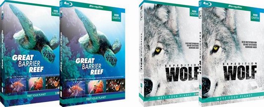 Twee BBC-Earth documentaires releases: Great Barrier Reef en Expedition Wolf