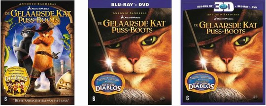 De Gelaarske Kat/Puss In Boots is vanaf 4 april verkrijgbaar!