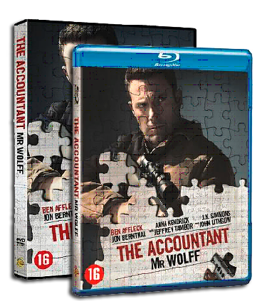 Noteer het in de agenda: THE ACCOUNTANT | vanaf 8 maart op DVD, BD, UHD & Digitaal HD