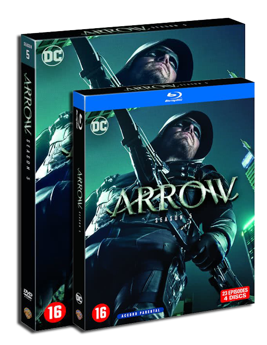 Het 5e Seizoen van de hit-serie ARROW - nu verkrijgbaar op DVD en Blu-ray Disc
