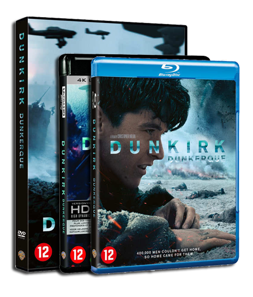 Christopher Nolan's DUNKIRK is vanaf 18 december verkrijgbaar op DVD, Blu-ray, UHD en VOD