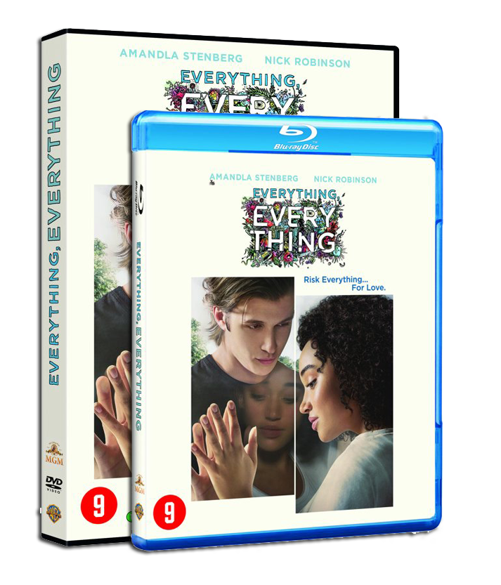 Het mooie liefdesverhaal EVERYTHING, EVERYTHING - binnenkort verkrijgbaar op DVD en BD