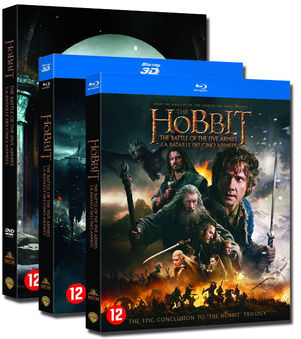 THE HOBBIT: THE BATTLE OF THE FIVE ARMIES is vanaf 22 april verkrijgbaar.