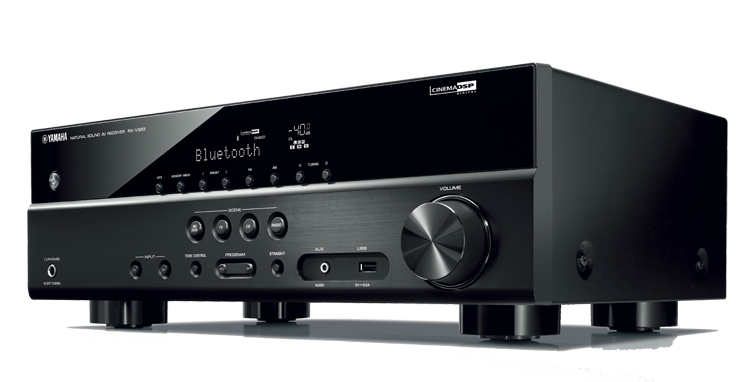 Yamaha presenteert de meerkanaals receivers RX-V383 en RX-V483